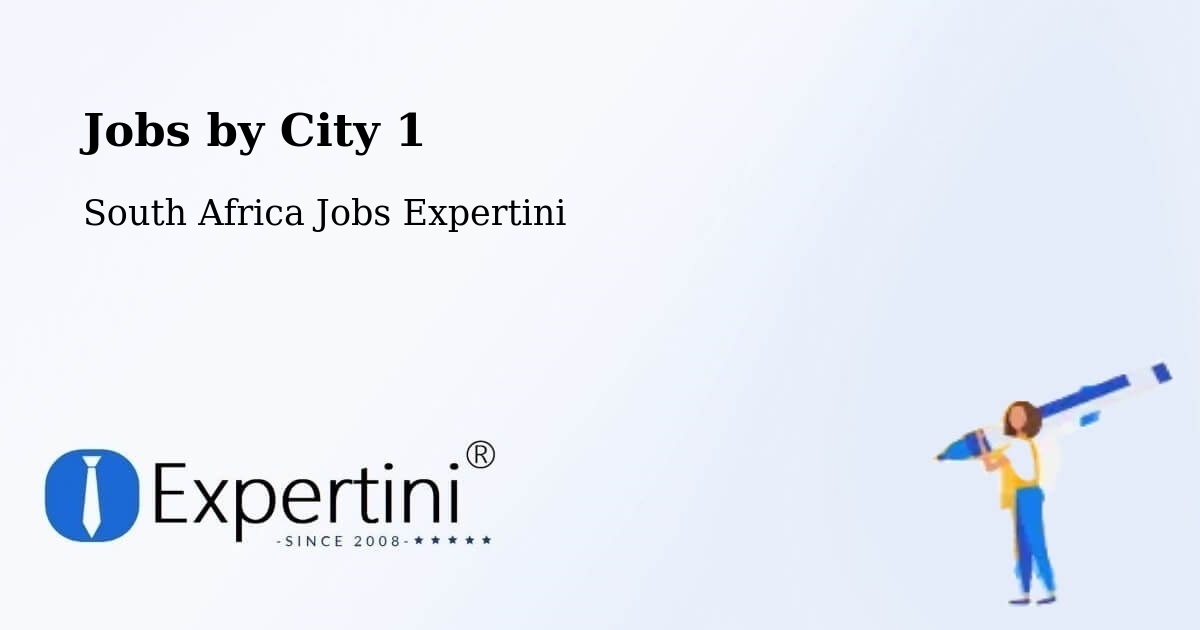 City Jobs in South Africa - Expertini